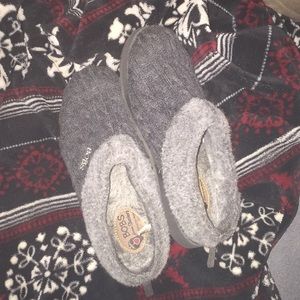 Bob’s sweater slippers by Skechers